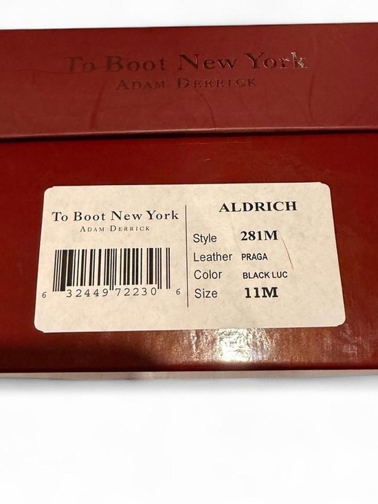 To Boot New York Men’s Black Leather Chukka Chelsea Boots- Size 11 NEW main image 7